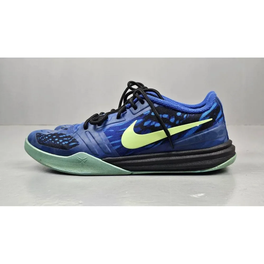 Nike Kobe Bryant Basketball Shoes GS 7Y. Mentality Blue Volt Sneaker 705387-401